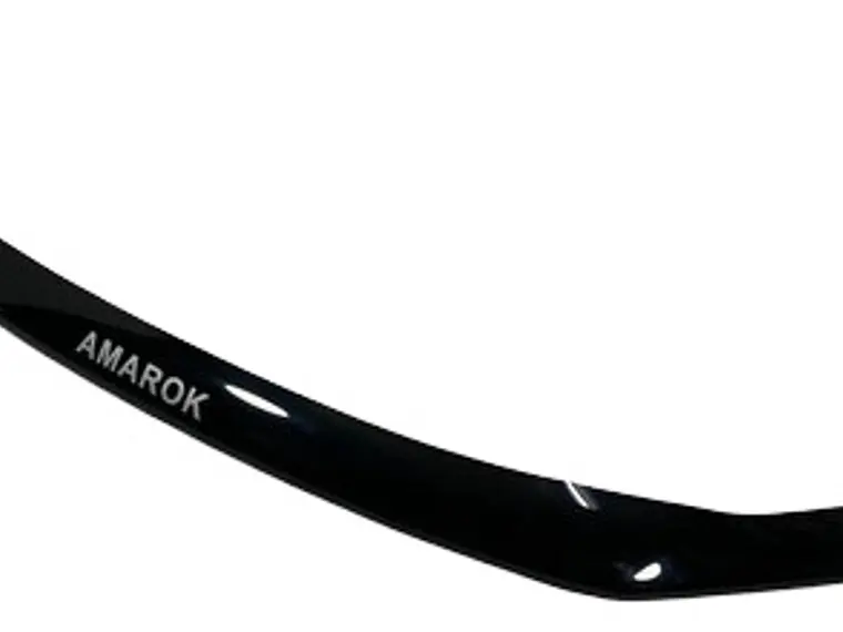Deflector Capot Negro Logo Volkswagen Amarok 2009 - 2018 2
