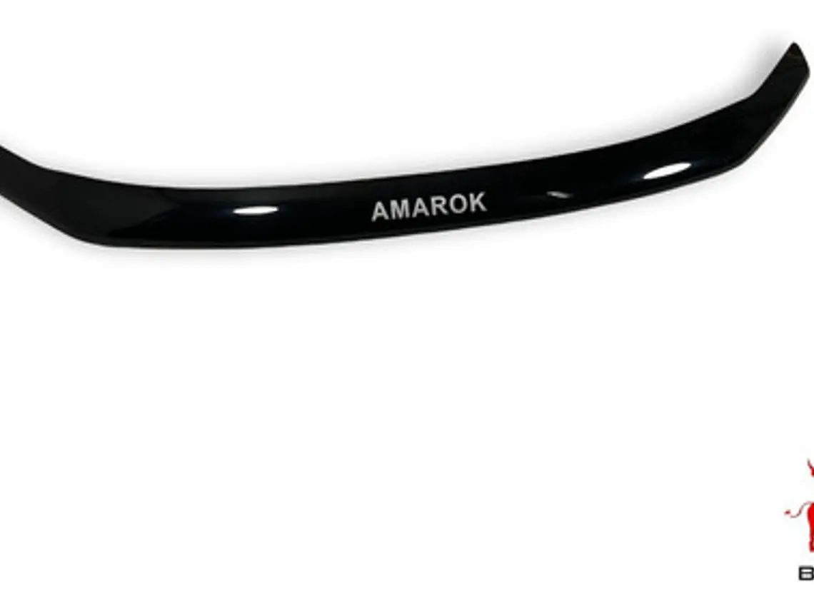 Deflector Capot Negro Logo Volkswagen Amarok 2009 - 2018 4