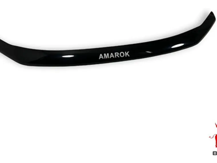 Deflector Capot Negro Logo Volkswagen Amarok 2009 - 2018 4