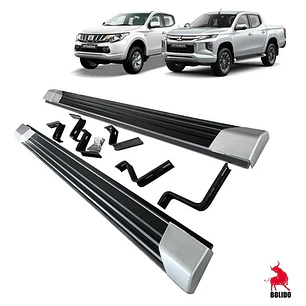 Pisaderas Aluminio Modelo Original Mitsubishi L200 2016-2022