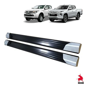 Pisaderas Aluminio Modelo Original Mitsubishi L200 2016-2022