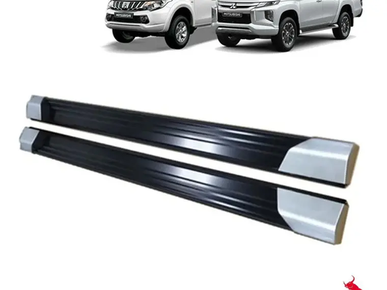 Pisaderas Aluminio Modelo Original Mitsubishi L200 2016-2022 2