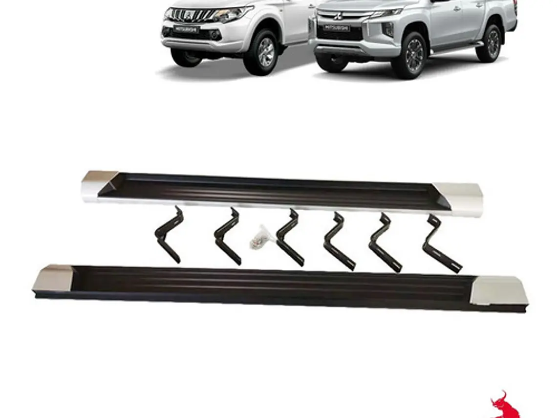 Pisaderas Aluminio Modelo Original Mitsubishi L200 2016-2022 3