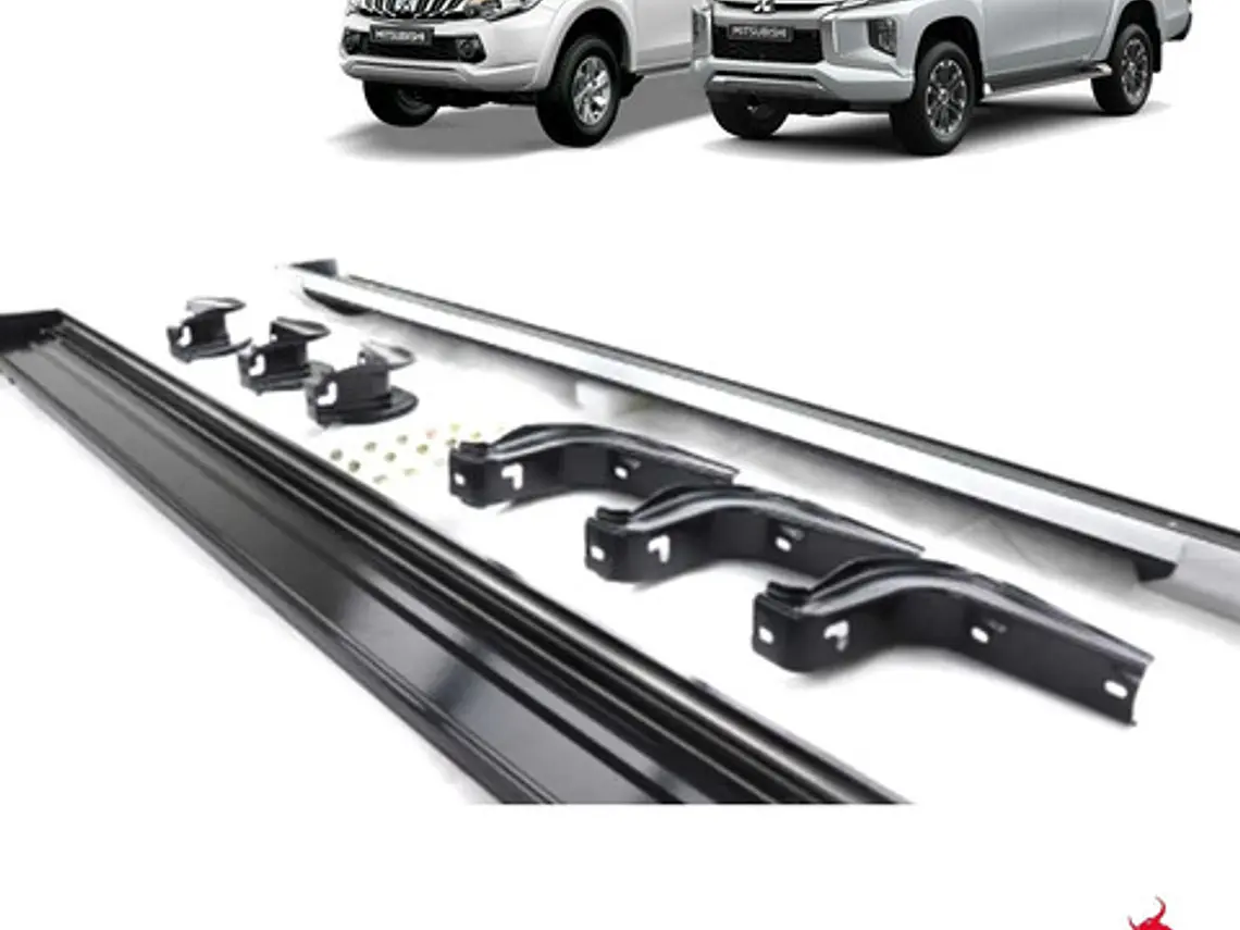 Pisaderas Aluminio Modelo Original Mitsubishi L200 2016-2022 5