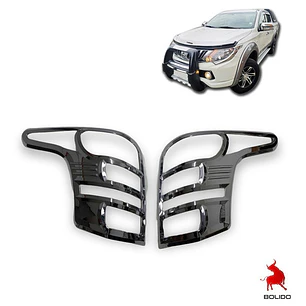 Kit Biseles Cromados Focos Traseros Mitsubishi L200 2016+