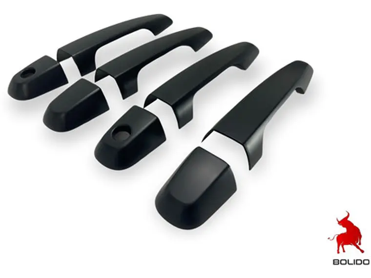 Set Cubre Manillas Negras Mitsubishi L200 2016+ Envío Gratis 1