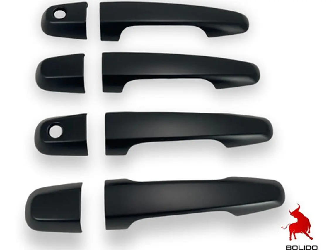Set Cubre Manillas Negras Mitsubishi L200 2016+ Envío Gratis 2