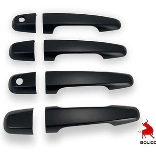 Set Cubre Manillas Negras Mitsubishi L200 2016+ Envío Gratis