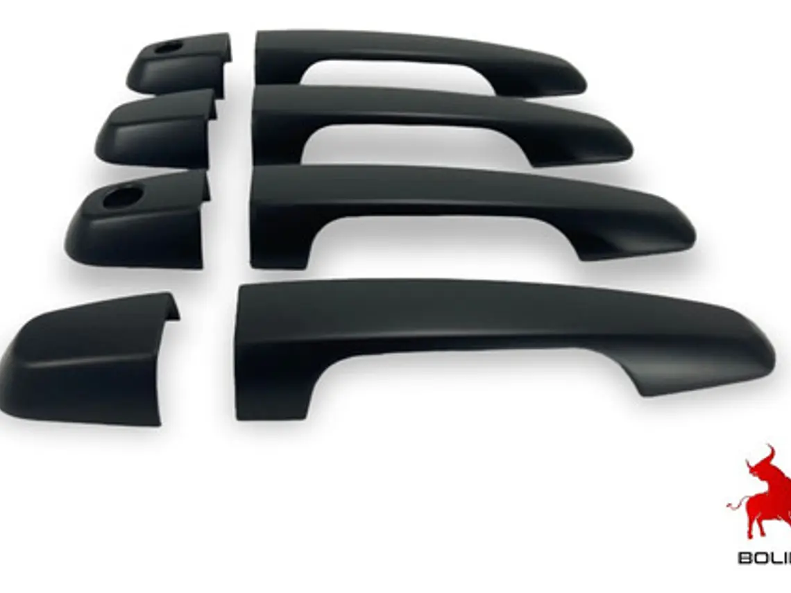 Set Cubre Manillas Negras Mitsubishi L200 2016+ Envío Gratis 3