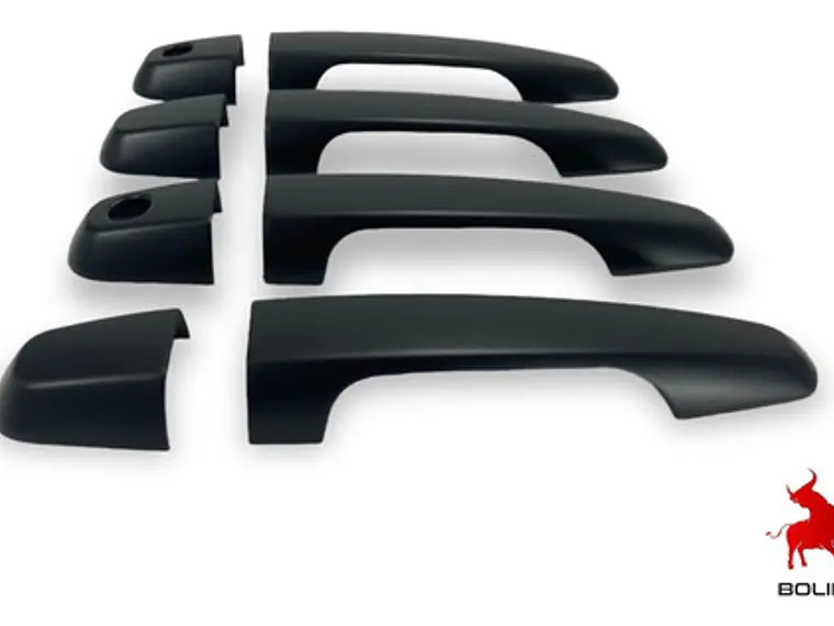 Set Cubre Manillas Negras Mitsubishi L200 2016+ Envío Gratis 3