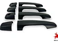 Set Cubre Manillas Negras Mitsubishi L200 2016+ Envío Gratis - Miniatura 3