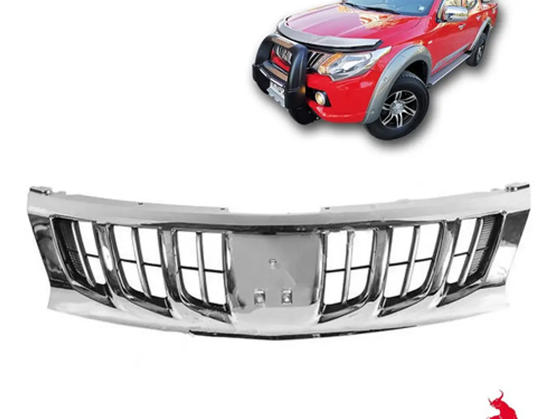 Mascara Rejilla Cromada Mitsubishi New L200 2016 - 2019 1