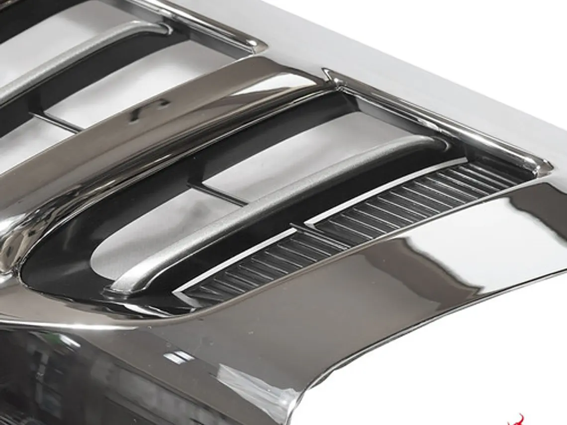 Mascara Rejilla Cromada Mitsubishi New L200 2016 - 2019 3