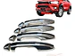 Set 4 Cubre Manillas Cromadas Toyota Hilux Revo 2016 - 2022  - Miniatura 1