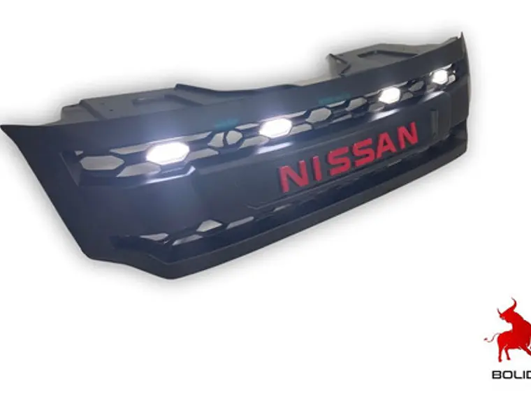 Mascara  Nissan Np300 Led  Con Logo 2016-2021 2