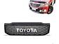 Mascara Rejilla  Negra Con Logo Toyota Hilux Vigo 2012 -2016 - Miniatura 1
