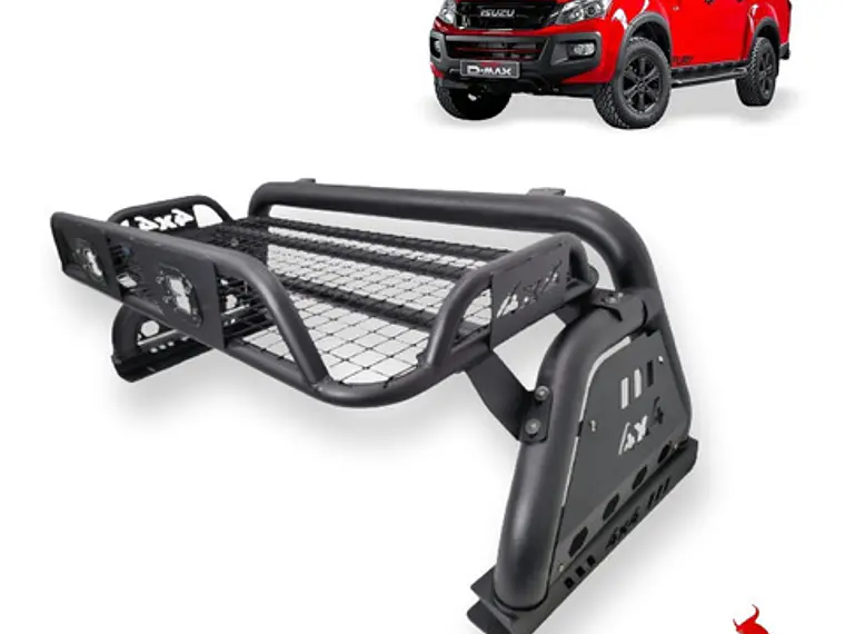 Parrilla Safari  Con Led Chevrolet Dmax 2008-2022 1
