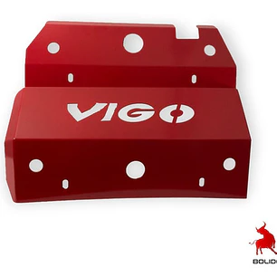 Cubre Carter Tapa Motor Roja Toyota Hilux Vigo 2006-2016