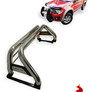 Barra Antivuelco Acero Inoxidable Mitsubishi L200 2008 -2015