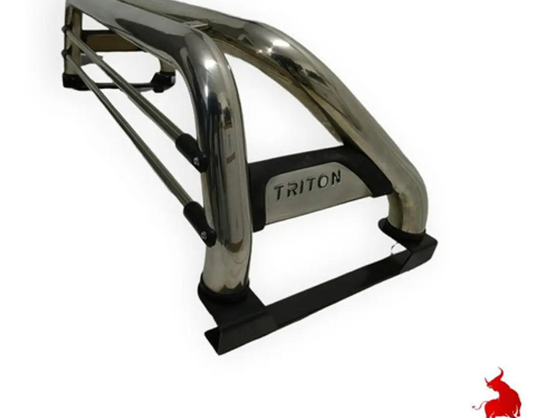 Barra Antivuelco Acero Inoxidable Mitsubishi L200 2008 -2015 3