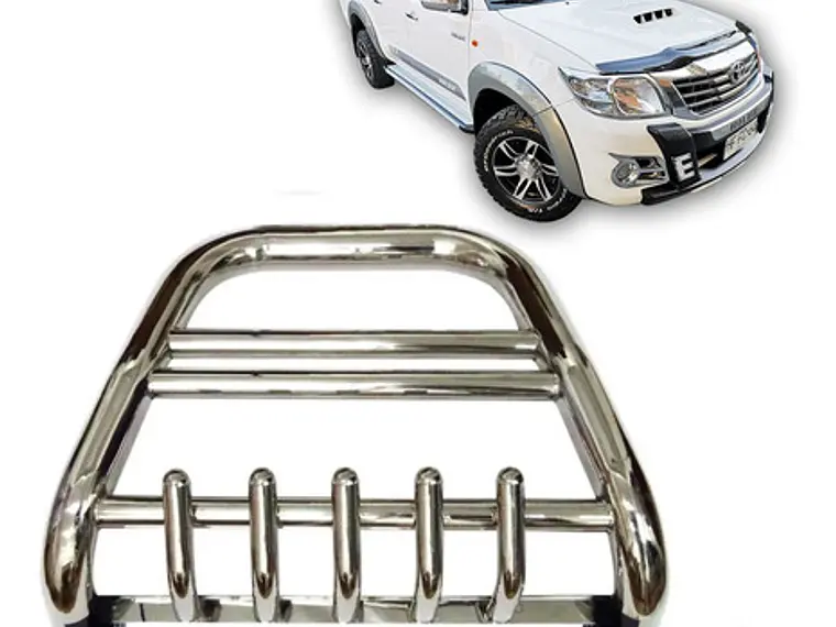 Defensa Frontal Acero Inoxidable Toyota Hilux Vigo 2012 -16 1