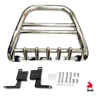 Defensa Frontal Acero Inoxidable Toyota Hilux Vigo 2012 -16