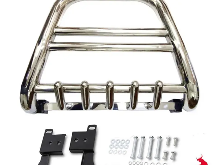 Defensa Frontal Acero Inoxidable Toyota Hilux Vigo 2012 -16 2