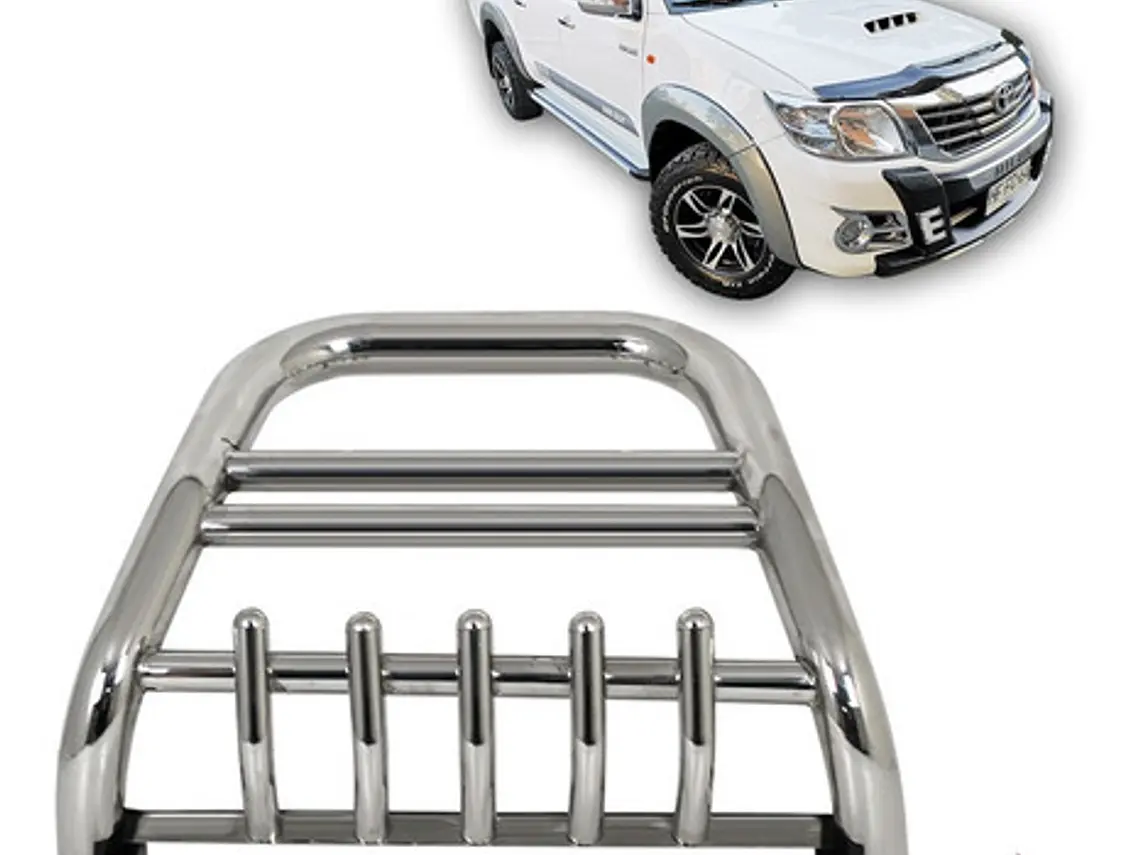 Defensa Frontal Acero Inoxidable Toyota Hilux Vigo 2012 -16 6