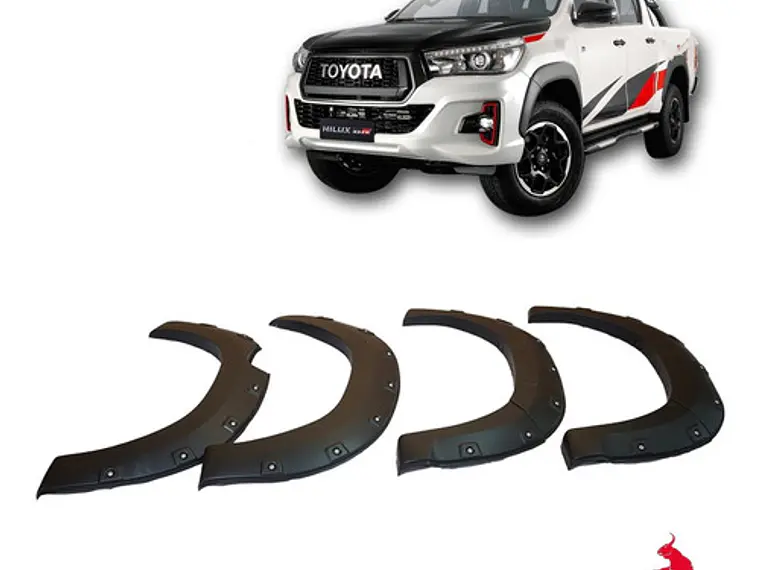Fangueras Extensiones Militares Toyota Hilux Rocco 2019 -22 2
