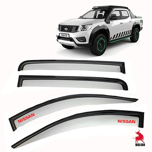 Set Aletas Bota Aguas Bicolor Logo  Nissan Np300 2016 - 2021