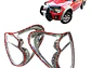 Biseles Cromados Focos Traseros Mitsubishi L200 2007 - 2015  - Miniatura 2