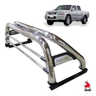 Barra Antivuelco Nissan Terrano 2004-2014 Acero Inoxidable
