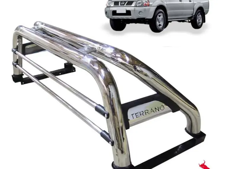 Barra Antivuelco Nissan Terrano 2004-2014 Acero Inoxidable 1