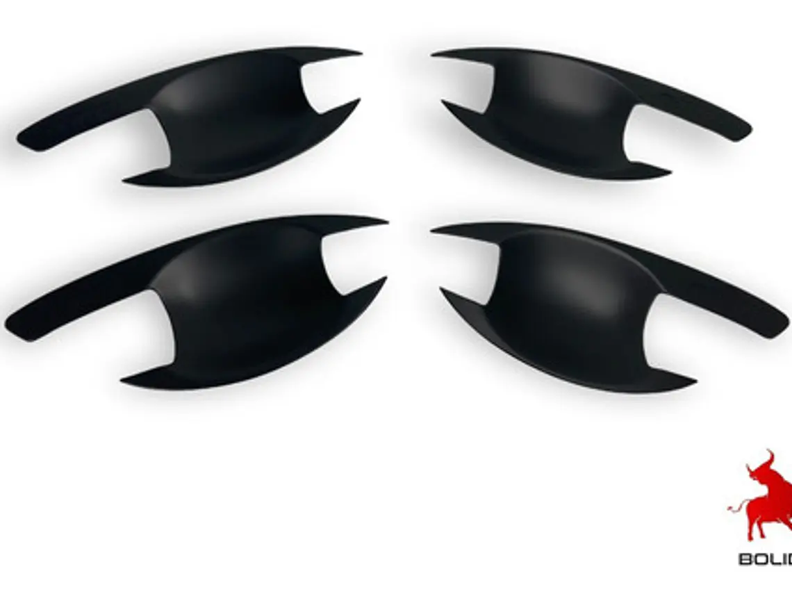 Set Fondo Manillas Negras Mitsubishi L200 2016+ Envío Gratis 1