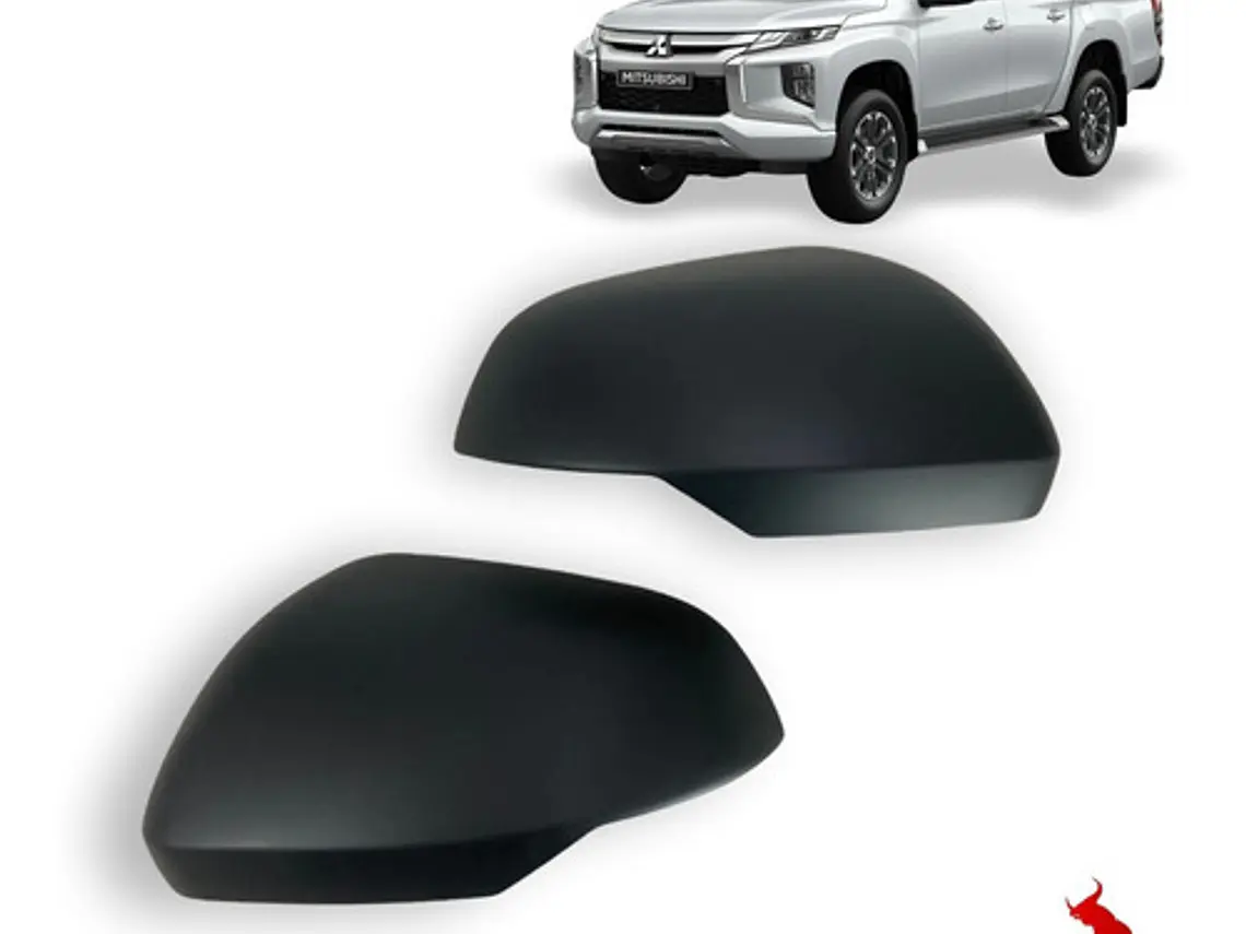 Cubre Espejo Negro Mitsubishi L200  2019-22 3
