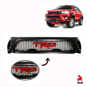 Mascara Rejilla Logo Trd Toyota  Hilux Revo 2016  - 2020