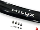 Deflector Capot Negro Con Logo Toyota Hilux Vigo 2012-2016 - Miniatura 4