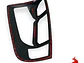 Biseles Negros Focos Traseros Nissan Np300 2016-2020 - Miniatura 3