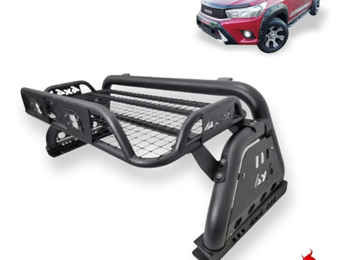 Parrilla Safari  Con Led Universal Para Camionetas 1