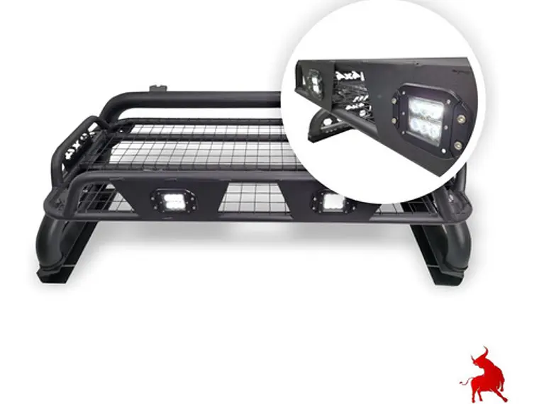 Parrilla Safari  Con Led Universal Para Camionetas 7