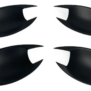 Set Fondo Manillas Negras Mitsubishi L200 2007-2015