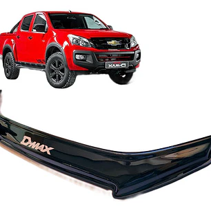 Deflector Capot Negro Con Logo Chevrolet Dmax  2020 - 2022