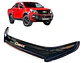 Deflector Capot Negro Con Logo Chevrolet Dmax  2020 - 2022 - Miniatura 1
