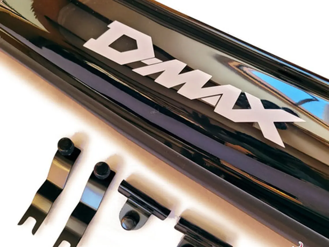 Deflector Capot Negro Con Logo Chevrolet Dmax  2020 - 2022 4