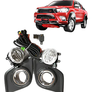 Kit Neblineros Toyota Hilux Revo 2016 -2020 Envio Gratis