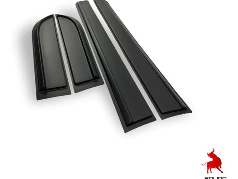 Set Molduras Puertas  Mitsubishi L200 2016-2019 1