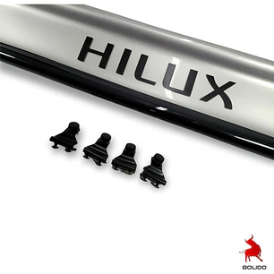Deflector Capot Bicolor Toma De Aire Toyota Hilux 2012-16