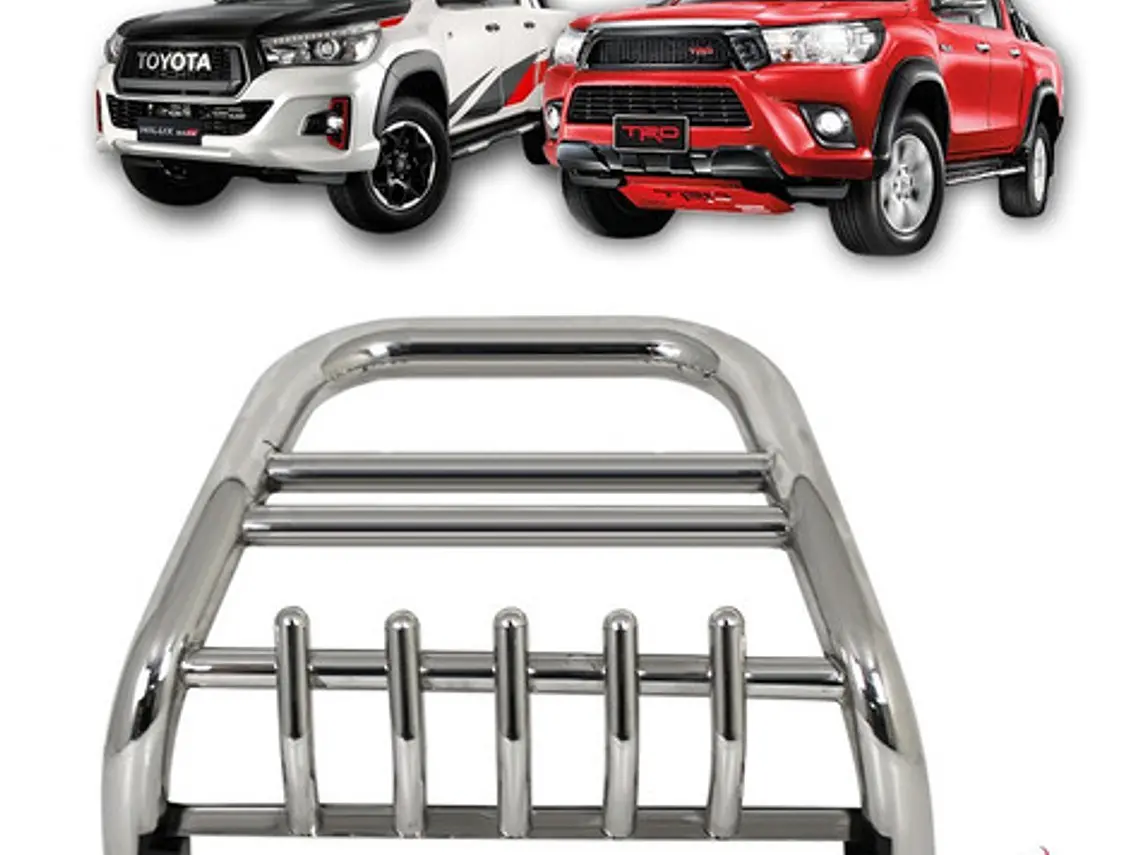 Defensa Frontal Acero Inoxidable Toyota Hilux Revo 16 - 22 1