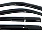 Kit Aletas Botaaguas Negros Cromados Toyota Hilux 06-16  - Miniatura 1