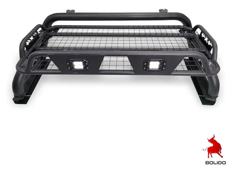 Parrilla Safari  Con Led Toyota Hilux 2012-2022 4